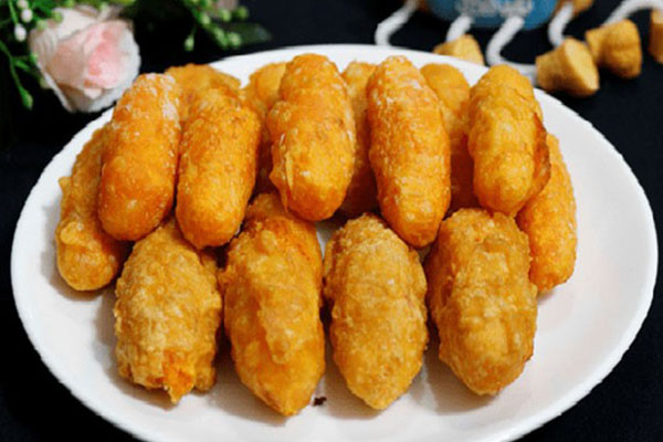 Công thức món ăn vặt tự làm ở nhà khoai lang kén