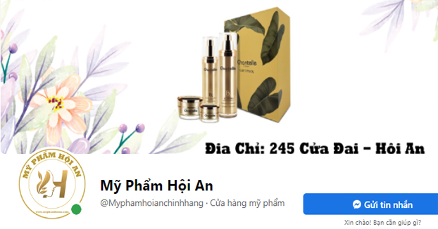 Mỹ phẩm Hội An chính hãng