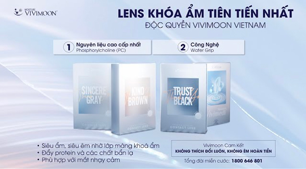 Vivimoon - Thương hiệu lens mắt uy tín
